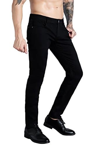 Slim Fit Stretch Denim Jeans for Men