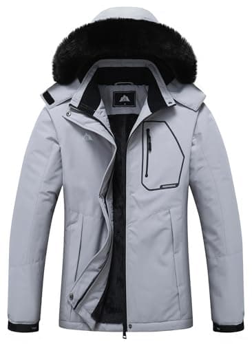 MOERDENG Women's Insulated Winter Ski Jacket Warm Snowboarding Coat