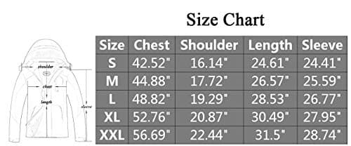 SUOKENI Women's Waterproof Warm Winter Ski Jacket with Hood