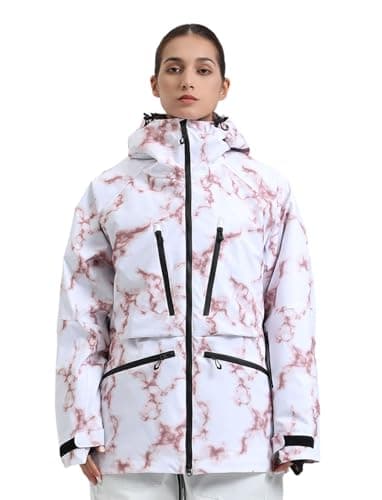 IMPHUT Mens Snowboard Jacket & Womens Ski Outerwear with Hood Winter Insulated