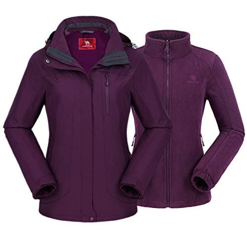 Women's 3-in-1 Ski Jacket: Waterproof, Windproof, Warm
