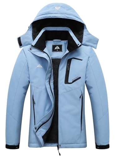 Women's Waterproof Hooded Ski Jacket