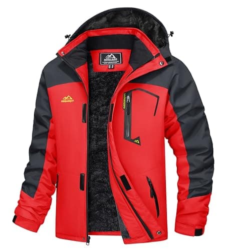 Men's Winter Parka Raincoat