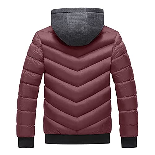 Xxl Hot Pink Wool Trench Coat for Men