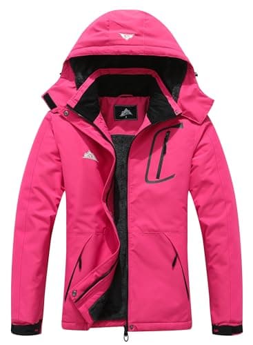 Women's Waterproof Winter Ski Jacket for Hiking and Snowboarding