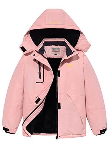 Warm Waterproof Ski Jacket for Girls