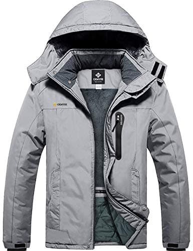 Streamlined Men's Waterproof Ski Jacket