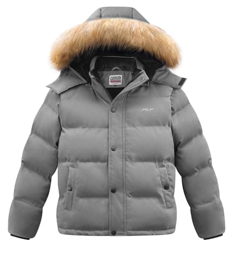 Boys' Winter Coats: Waterproof Puffer Jackets with Fleece Lining