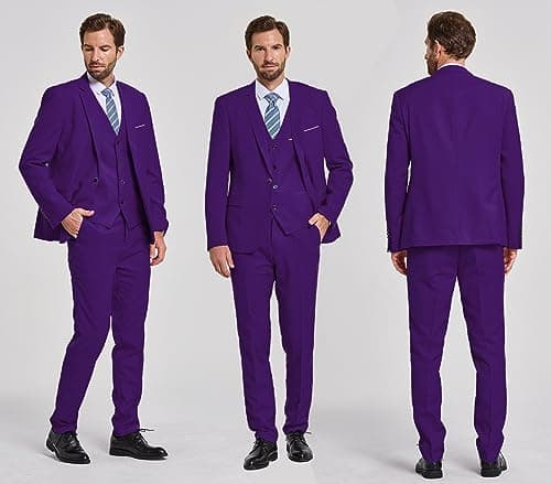 Slim Fit 3-Piece Suit Set for Men