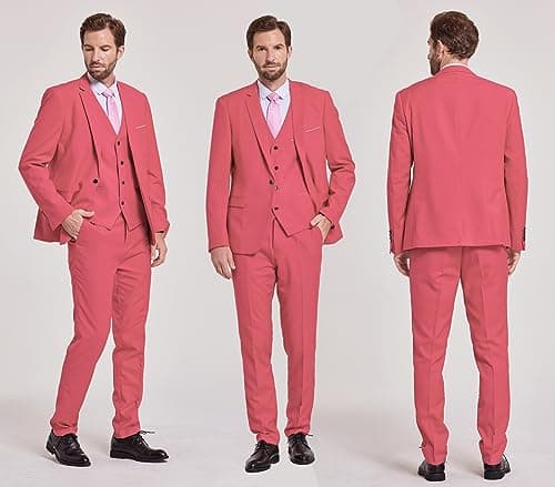 Slim Fit 3-Piece Suit Set for Men