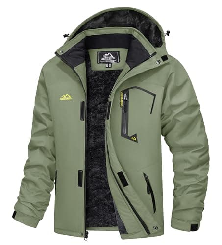 Men's Winter Parka Raincoat