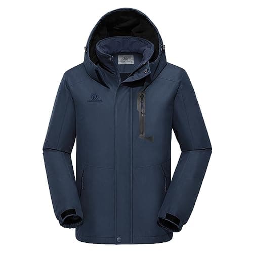 Golden Camel Men's Winter Windproof Snow Parka Jacket