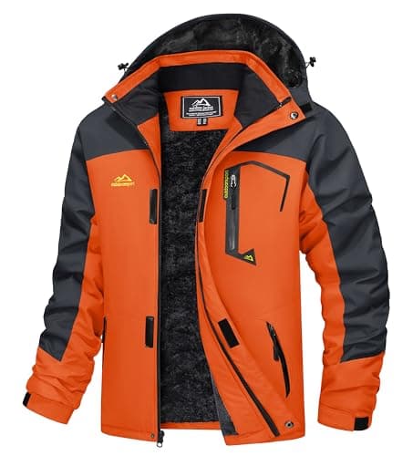 Men's Winter Parka Raincoat