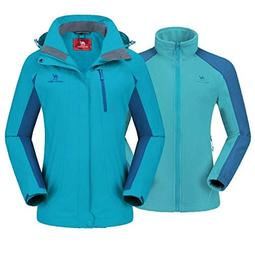 Women's 3-in-1 Ski Jacket: Waterproof, Windproof, Warm