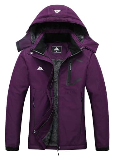 Women's Waterproof Hooded Ski Jacket