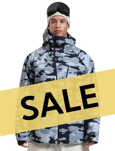 Men's Waterproof Winter Snowboard Jacket - GSOU SNOW