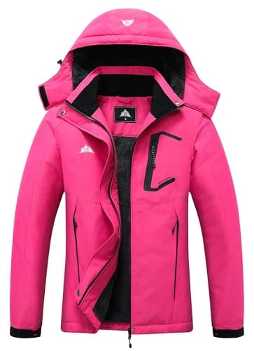Women's Waterproof Hooded Ski Jacket