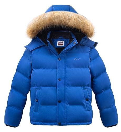 Boys' Winter Coats: Waterproof Puffer Jackets with Fleece Lining
