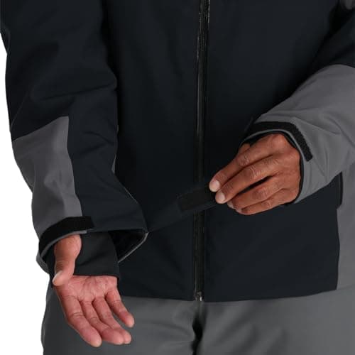 Spyder Men's Insulated Ski Hooded Snow Jacket