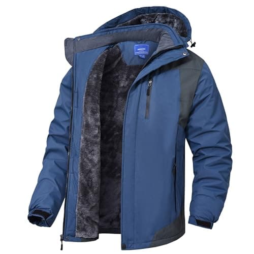 Rapoo Men's Winter Waterproof Ski Jacket Windproof Rainproof Mountain