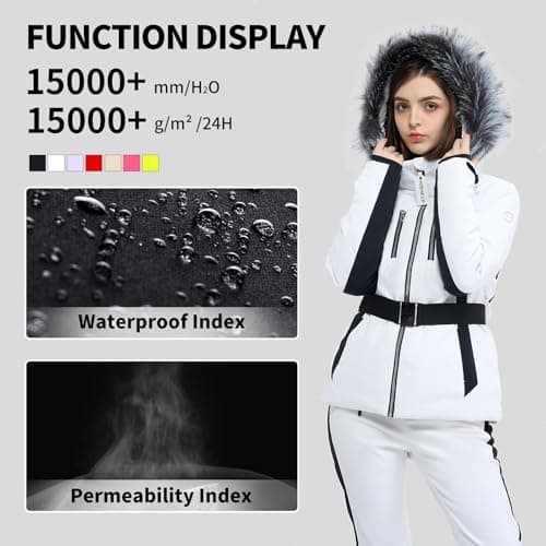 High-Experience Women's Winter Ski Jacket Snowboard Waterproof Coat