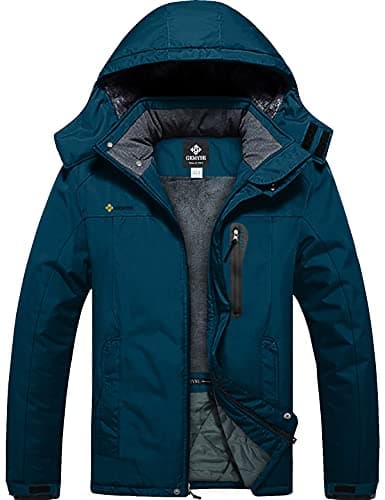 Streamlined Men's Waterproof Ski Jacket