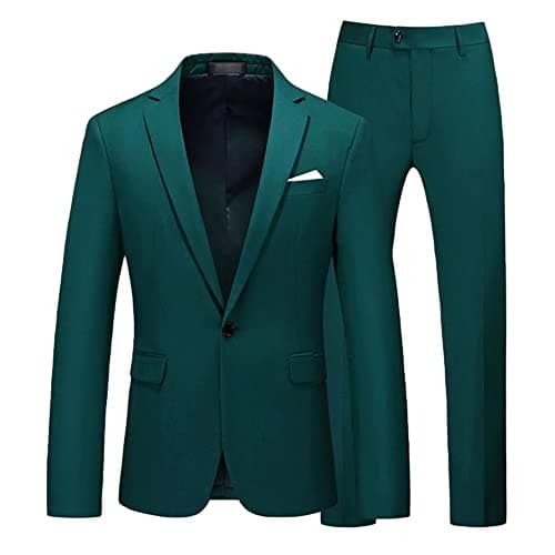 Slim Fit 2-Piece Formal Suits for Men