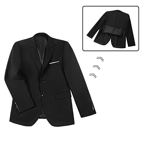 Slim Fit Suit Set for Men: Solid Color Jacket, Pants, and Tie