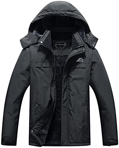 Men's Waterproof Ski Jacket for Winter Sports