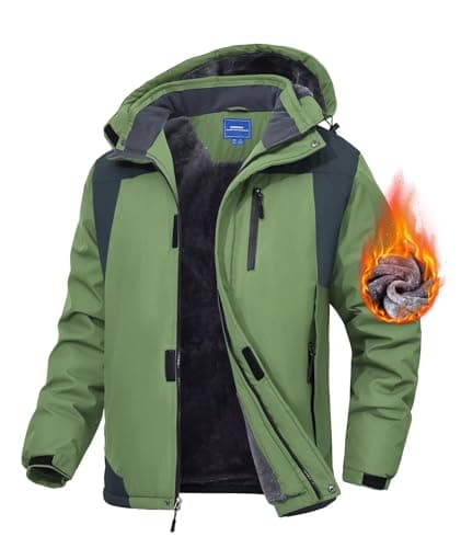 Men's Waterproof Mountain Ski Jacket