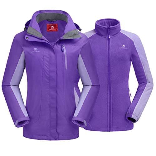 Women's 3-in-1 Ski Jacket: Waterproof, Windproof, Warm