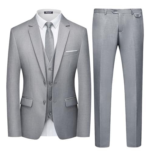 Men's 3 Piece Slim Fit Suit Set