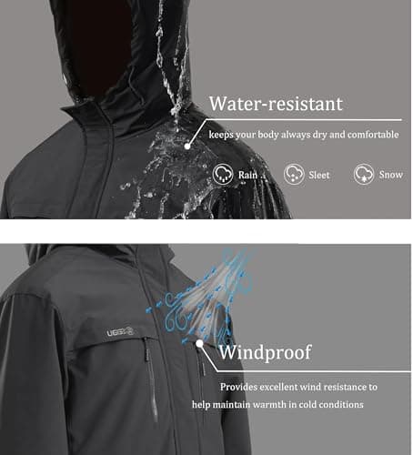 V.A.TOR 189 Men's Waterproof Windproof Thermal Ski Snowboard Jacket with Hood