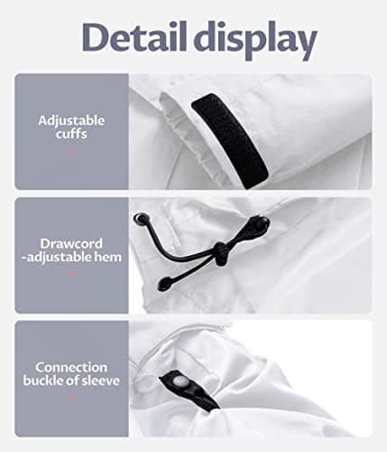 CREATMO Women's 3-in-1 Waterproof Snowboarding Jacket Winter Snow Coat