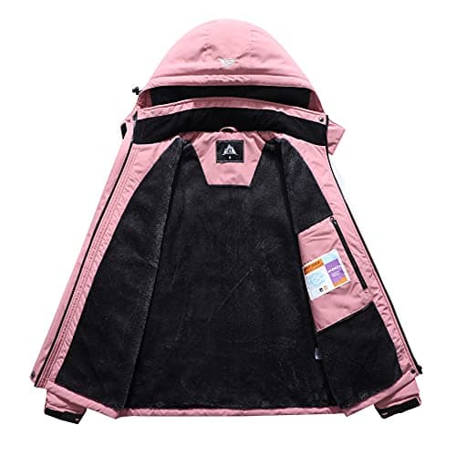 Women's Waterproof Ski Jacket for Winter Outdoor Activities