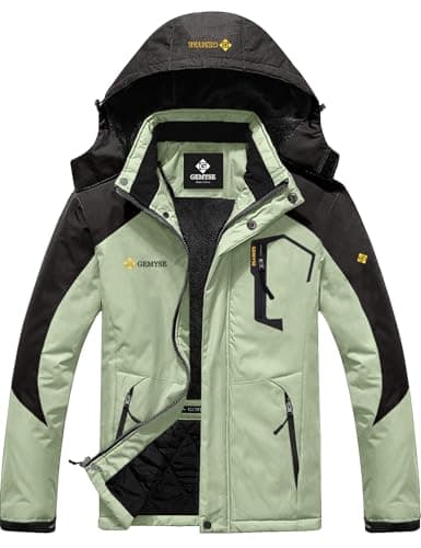 Men's Waterproof Ski Snow Jacket for Winter