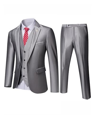 Slim Fit 3-Piece Suit Set for Men