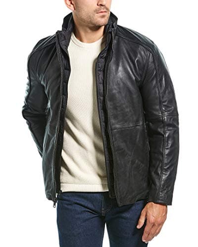 Andrew Marc Men's Classic Leather Jacket