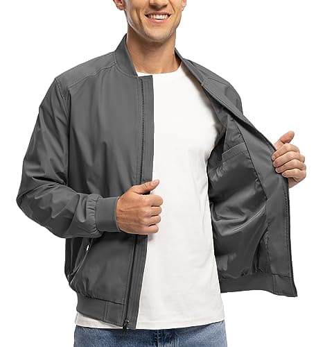 Men's Lightweight Windbreaker Jacket
