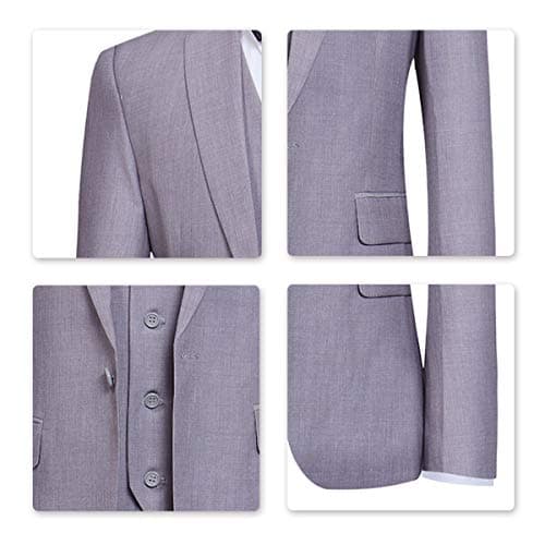 Men's Slim Fit 3-Piece Suit