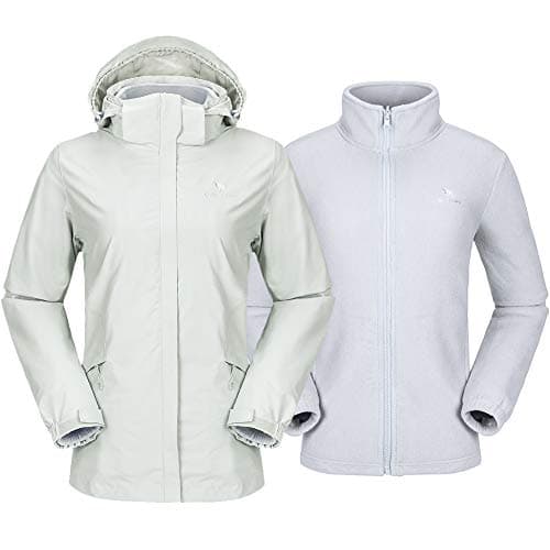 Women's 3-in-1 Ski Jacket: Waterproof, Windproof, Warm
