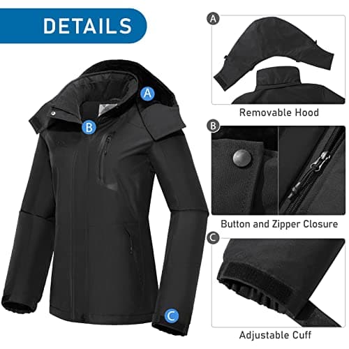 Women's Winter Waterproof Thicken Parka Snow Jacket