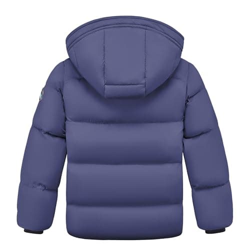 WULFUL Boys' Hooded Winter Puffer Jacket