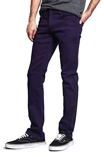Slim Fit Colored Jeans for Men