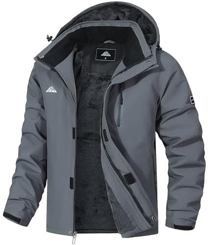 Maoyssen Men's Warm Winter Mountain Ski Jacket Waterproof Snowboarding