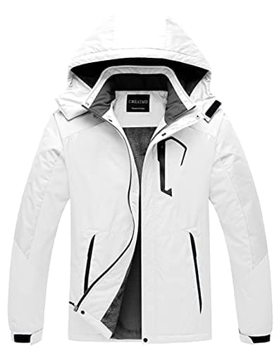 Men's CREATMO US Mountain Waterproof Ski Snowboard Jacket Warm Winter Coat
