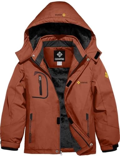Waterproof Winter Ski Jacket for Boys