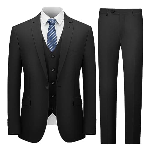 Slim Fit Men's 3-Piece Suit Set