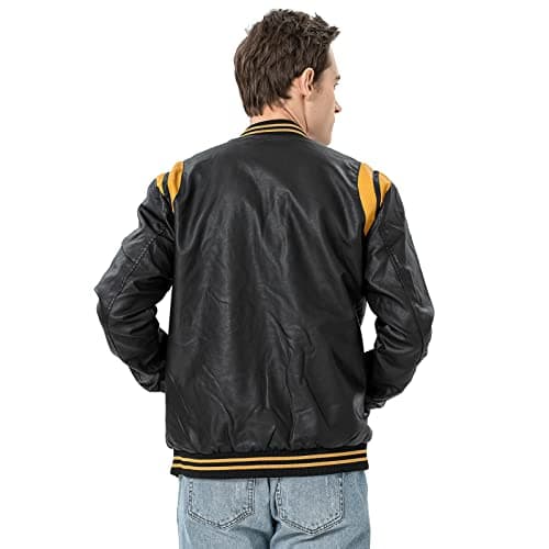Chuida Mens Lightweight Leather Jacket for Motorcycle Riding and Casual Wear
| Chuida Mens Stand Collar Faux Leather Bomber Jacket Perfect for Summer and Fall
| Chuida Mens Lightweight Leather Jacket - Stylish Stand Collar Design for Motorcyclists