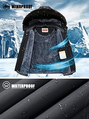 Refined Title: WULFUL Boys' Ski Jacket